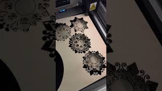 De la découpe laser de la bougie et un projet bien cool  lasercutting bougie mandala [upl. by Suriaj]