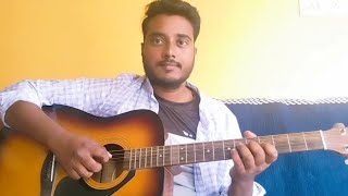 AdigaaHi nannaNani guitar tabs cover mrunalthakur telugusongs hinanna nani guitar [upl. by Drus740]