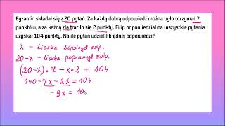 ROZWIĄZYWANIE RÓWNAŃ trudniejsze zadania tekstowe 3 dla klasy siódmej [upl. by Rubel]