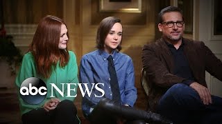 Steve Carrell Julianne Moore Ellen Page on Making Freeheld [upl. by Kamp]