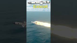 KRI Golok launched an antiship Exocet missile  Fear KRI Goloks Exocet Missile Threat ytshorts [upl. by Boyt]