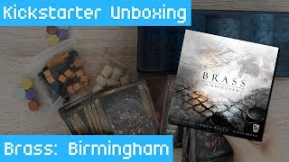 Kickstarter Unboxing 58  Brass Birmingham [upl. by Paulette]