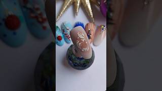 Winter design online course nailart winter nails unghie [upl. by Atnohsal]