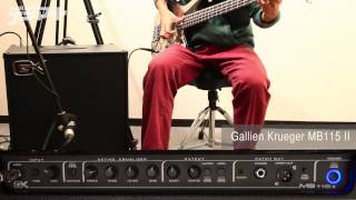 【デジマートNew Gear Showcase】Gallien Krueger  MB115 II [upl. by Olivia]