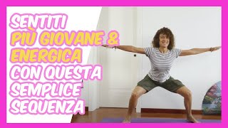 Ginnastica Posturale Over 40 e per tutte le età  Silva Iotti Yoga [upl. by Annaerb]