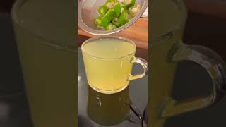 Okra Tea high blood pressure chefricardocooking shorts drink tea [upl. by Nosae19]