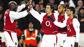 TWO HATTRICKS  Arsenal 61 Southampton  Premier League highlights  2003 [upl. by Rockey]