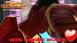 SWTOR KOTFE Vette Romance Reunion [upl. by Ronoel]