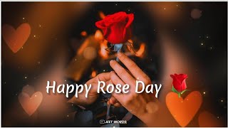 Rose Day Status 🌹 Happy Rose Day Status 2024🌹Rose Day Whatsapp Status 2024🌹 [upl. by Irma120]