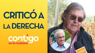 quot¡ESTE PAÍS ESTÁ PUTREFACTOquot La dura crítica de Emeterio Ureta a la derecha  Contigo en la Mañana [upl. by Ellerahc]