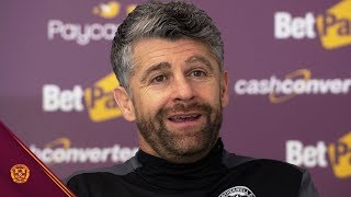 Stephen Robinson looks ahead to Lanarkshire derby [upl. by Nora]