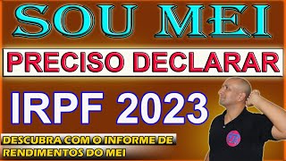 MEI  Como Apurar Rendimentos Tributáveis Recebidos da Sua MEI  MEI Precisa Declarar IRPF [upl. by Bahner211]