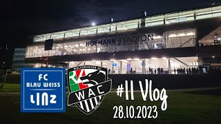 StadionVlog 11  BW Linz vs Wolfsberger AC 20 28102023 [upl. by Remlap]