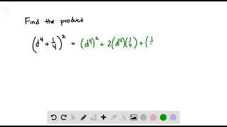 Perform the multiplications indicated in Exercises 1 through 4 D2D12 [upl. by Ettenirt]