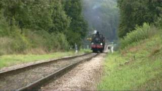 Bluebell Railway  No 592 Northbound on Freshfield bank [upl. by Carline]