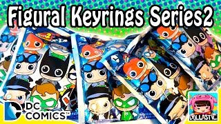 DC Comics Figural Keyrings Series2 Surprise Blind Bags  Superheroes Collectibles [upl. by Martainn]