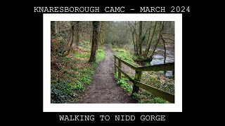 EXPLORING NIDD GORGE FROM KNARESBOROUGH CARAVAN AND MOTORHOME CLUB CAMPSITE [upl. by Ymrots]