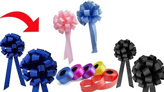 Ribbon idea easy weddings car door decoration flower gift box flowers [upl. by Olivier]