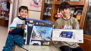 PlayStation 5 And PlayStation Mini 😍 UnBoxing [upl. by Tallbott558]