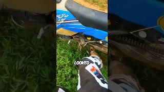 Bikers Leg Looks Twisted After Bad Motocross Crash 😳 [upl. by Atiroc]