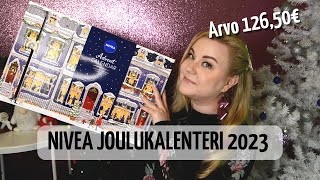 NIVEA JOULUKALENTERI 2023  Unboxaus [upl. by Ardnasirhc]