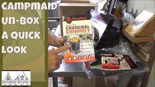 UnBoxing and a Quick Look at Campmaid Dutch Oven and Cast Iron Accessories Kit [upl. by Anneuq]