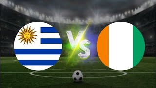 COSTA DE MARFIL VS URUGUAY [upl. by Attenauqa208]