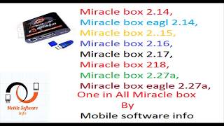 Miracle box crack one in all 214 215 216 217 218 227by momile software info [upl. by Jacquelyn446]