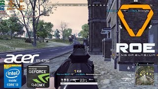 Ring of Elysium  Europa New Version English Gameplay Geforce 940MX Acer Aspire E5475G i36006u [upl. by Agueda]