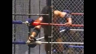 Jimmy Superfly Snuka Jumps Off The Top Of The Steel Cage Vs Muraco At Madison Square Garden 101783 [upl. by Aranat171]