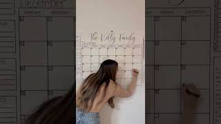 Family calendar update momlife momorganization calendar etsyfinds viral momthings organized [upl. by Esenwahs]