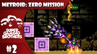 SGB Play Metroid Zero Mission  Part 2  Samuss Heated Geemer Moment [upl. by Assyl472]