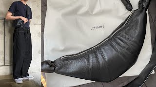 Lemaire Croissant Bum Bag Review [upl. by Sawyere]