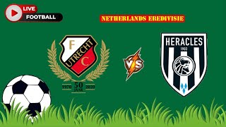 FC Utrecht VS Heracles Almelo  Netherlands Eredivisie  Football Live Match Score today [upl. by Rosena461]