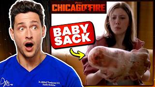 Doctor Reacts To CHICAGO FIRE Wild Medical Scenes [upl. by Nide]