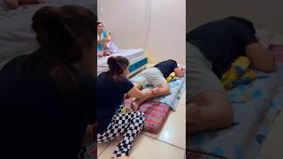 Waxing Prank on husband😜🤣haryanvi couple funny waxing prank comedy shorts love viral fy [upl. by Lothar]