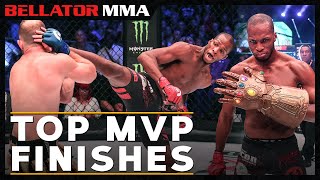 Top Michael quotVenomquot Page Finishes  Bellator MMA [upl. by Nabois]