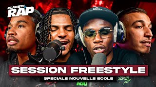 SESSION FREESTYLE SPÉCIALE NOUVELLE ÉCOLE  PlanèteRap [upl. by Aiuqenehs]