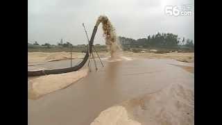 Shore Sand Pumping Ship—（skypesanjiangdredger） [upl. by Ecnerat]