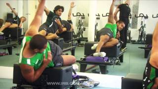 London Irish pre season pilates [upl. by Annohsat]