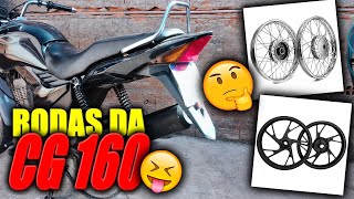 Como colocar RODAS da 160  150 em qualquer 125 😝 O que precisa 🤔 Tio Kel [upl. by Hpesoj646]