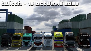 ETS2 🚚TruckersMP🚚 Domingo de ruta del 🐀Ban🐀No espero no me esperes🔵Zepeliann🔵Twitch 151023 [upl. by Esinad28]