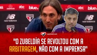 quotEssas narrativas SÃO CRIADASquot Senna ALERTA para relação entre imprensa e Zubeldía após entrevista [upl. by Druce]