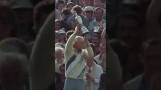 Greg Norman’s 1st Major win on the PGA comes at The Open Championship  July 20 1986  Turnberry [upl. by Ahk]