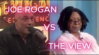 JOE ROGAN VS quotTHE VIEWquot The View has to read read on air legal disclaimer TWICE [upl. by Giorgio95]