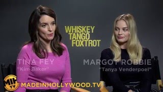 Why Tina Fey Desperately Wanted To Be Margot Robbie in Whiskey Tango Foxtrot [upl. by Comfort934]