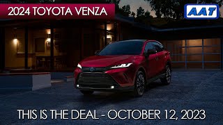 2024 Toyota Venza – This Is The Deal [upl. by Lorien]