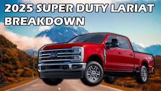 2025 Ford Super Duty Lariat  All the Packages and Options Explained [upl. by Dranoc]