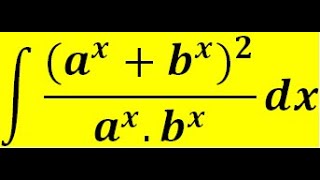 Integration of axbx2axbx dx [upl. by Lati]
