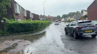 Winfield Avenue Jasmine court Patcham flooding [upl. by Nosae191]